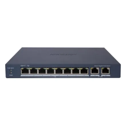 Коммутатор Hikvision DS-3E1510P-EI/M-8P2F