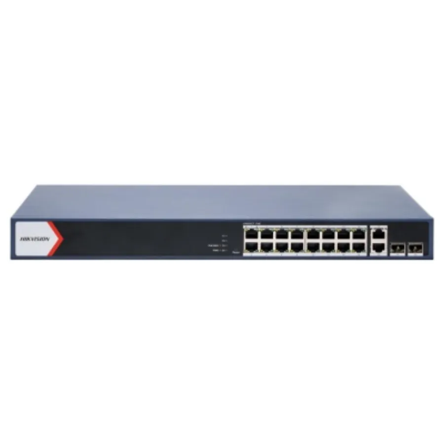 Hikvision DS-3E1520P-EI Коммутатор 16-портовый PoE