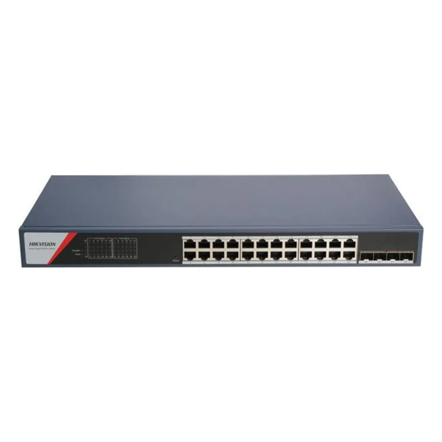 Коммутатор Hikvision DS-3E1528P-SI-24P4F
