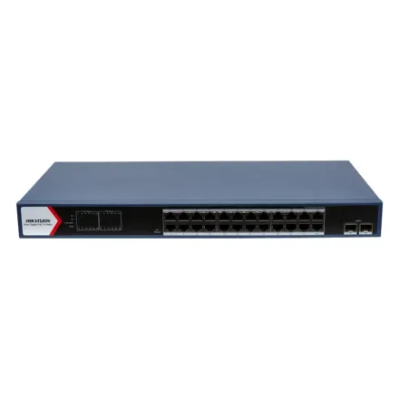 Hikvision DS-3E1726HP-SI-24P2X Коммутатор 24-портовый PoE