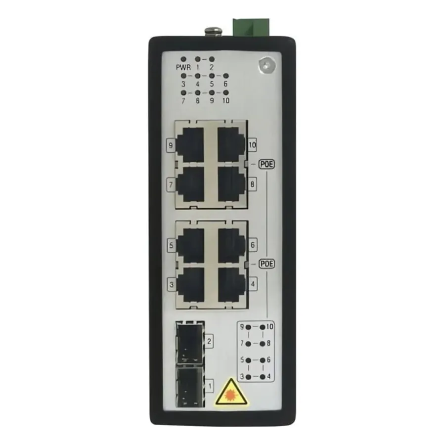 Hikvision DS-3T0510P/No Power unit — коммутаторлар