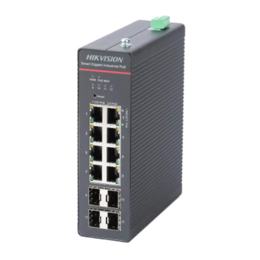 Коммутатор Hikvision DS-3T1512HP-SI-8P4F