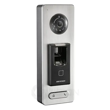 Hikvision DS-K1T501SF Терминал доступа со встроенными считывателями Mifare карт, отпечатков пальцев 