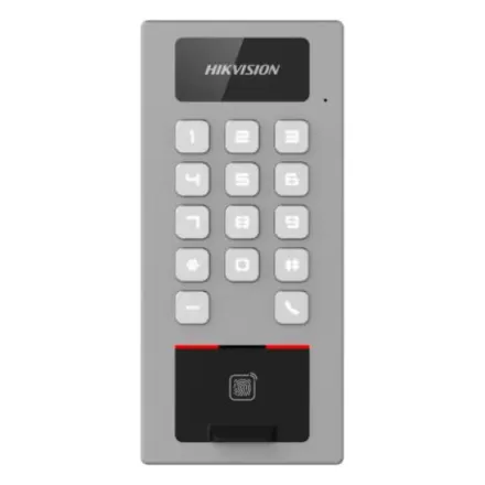 Hikvision DS-K1T502DBFWX Терминал доступа с модулем считывания отпечатков пальцев