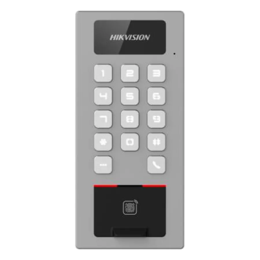 Hikvision DS-K1T502DBFWX Терминал доступа с модулем считывания отпечатков пальцев