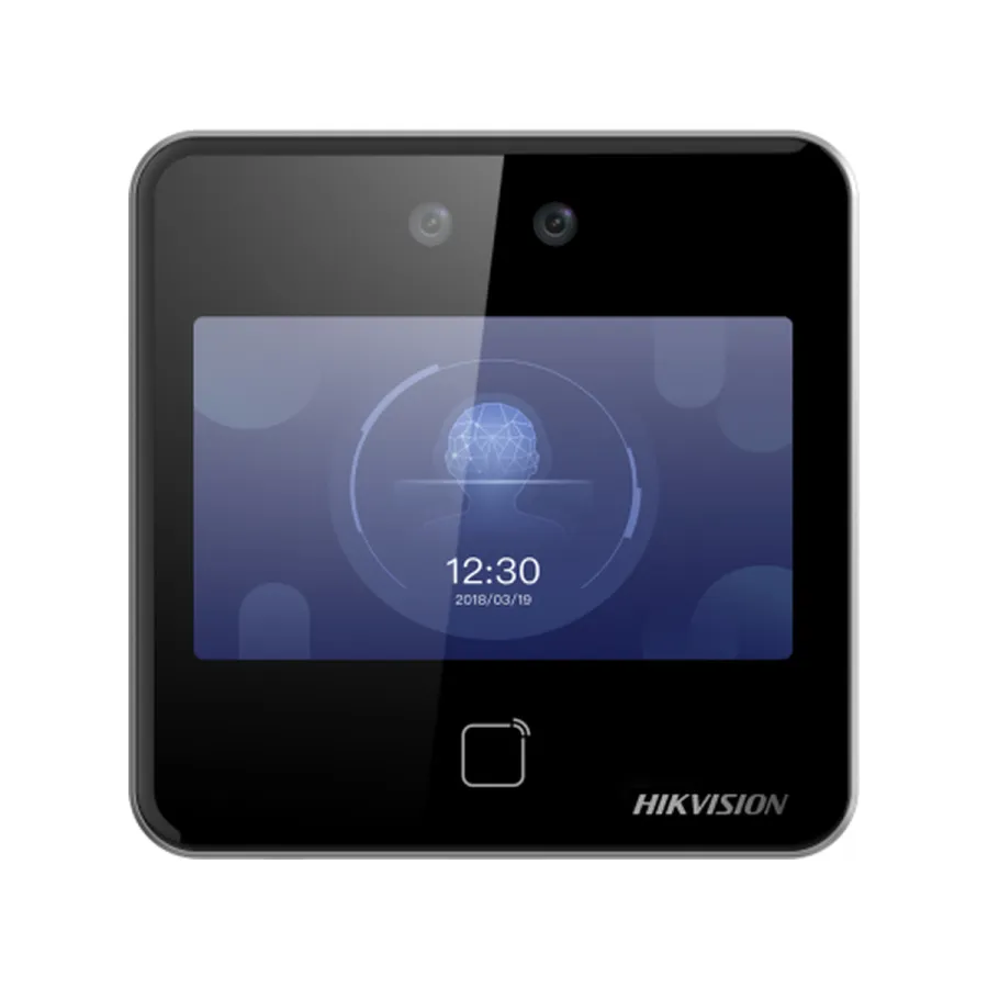 Hikvision DS-K1T642E Терминал доступа с распознаванием лиц и встроенным считывателем E-Marin карт