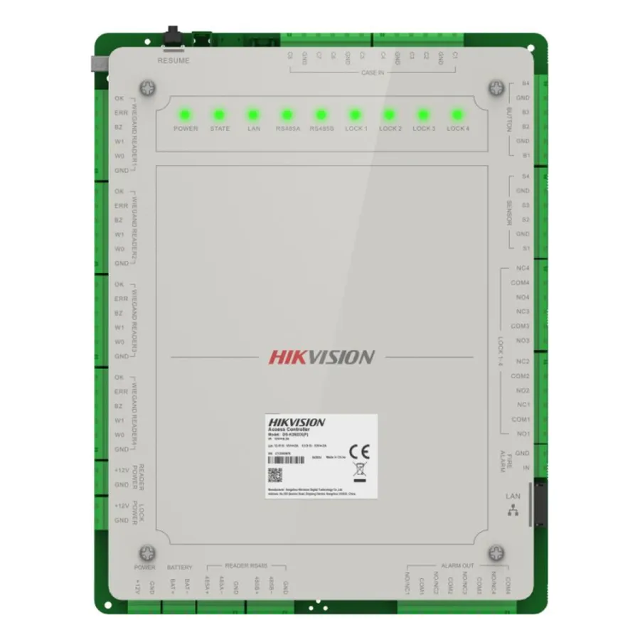 Hikvision DS-K2624X(P) Контроллер доступа на 4 двери