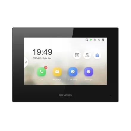 Hikvision DS-KH6320-LE1 (B) (Black) видеодомофон 7" цветной TFT LCD экран