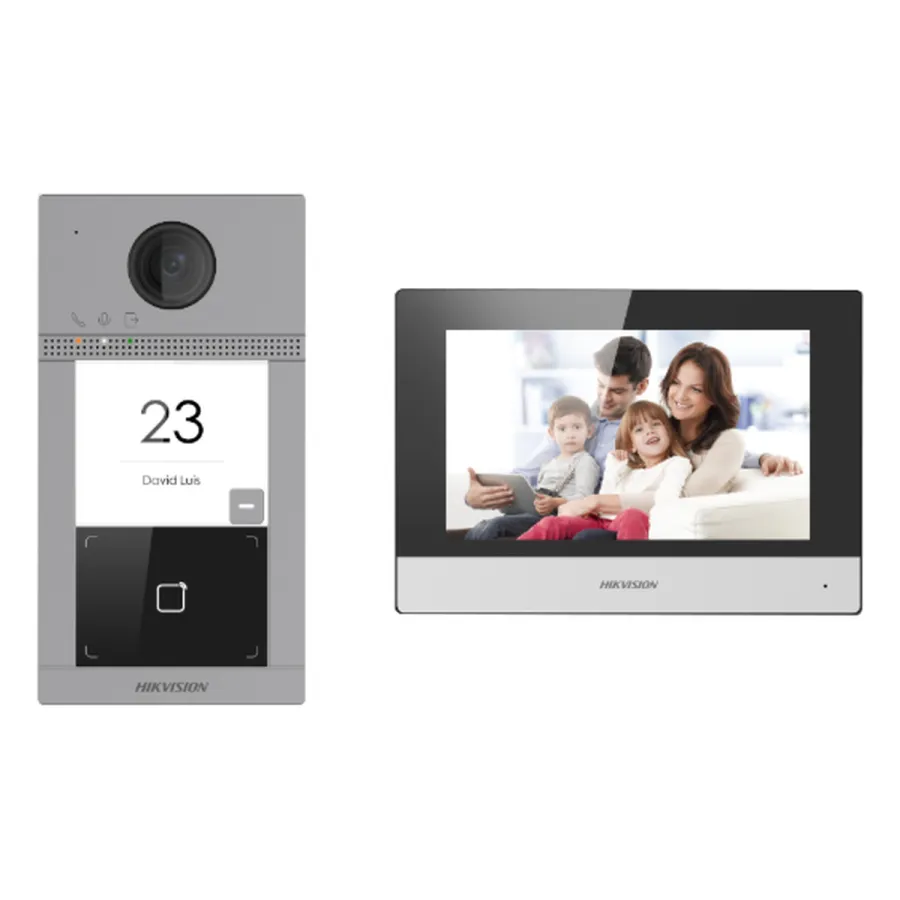 Hikvision DS-KH6320-WTE1, артикул DC00000004829 — домофондар мен панельдер