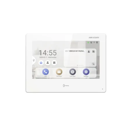 Hikvision DS-KH9310-WTE1(B) видеодомофон на Android, 7" цветной