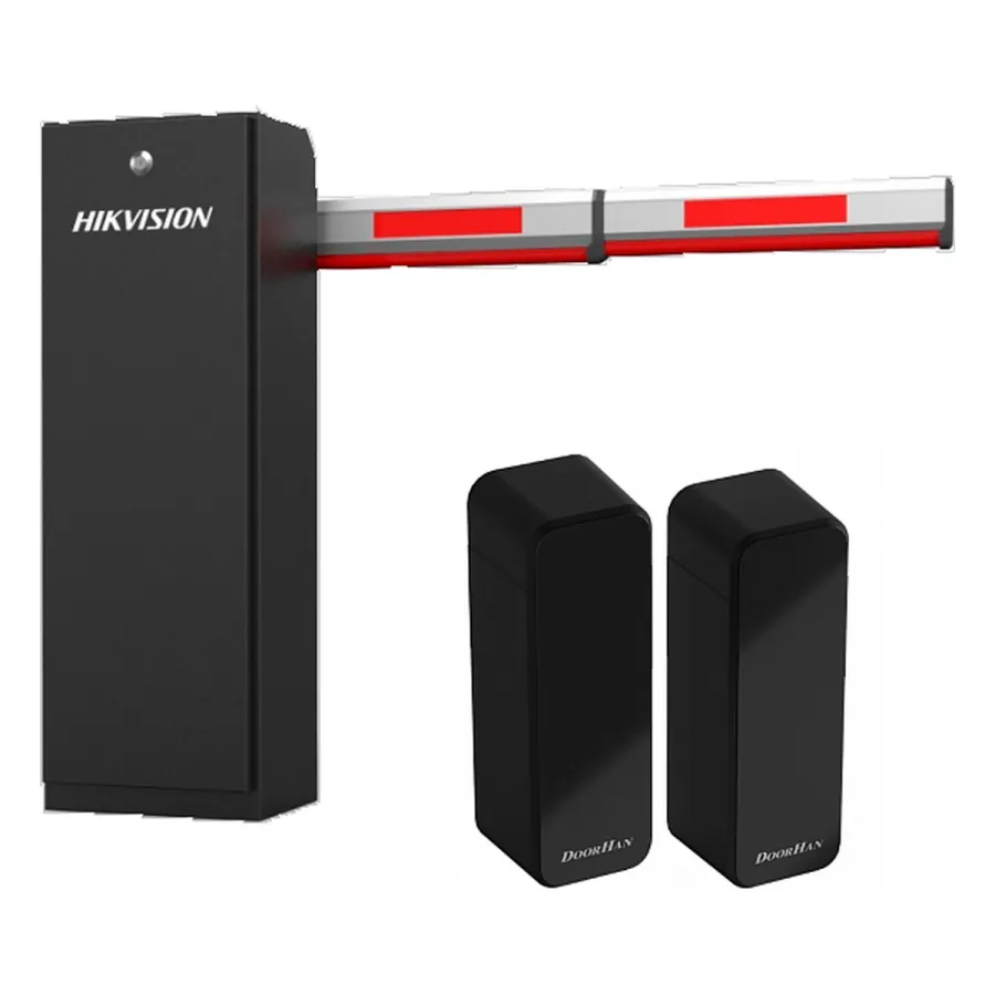 Hikvision DS-TMG4B0-RA(6m) Шлагбаум (тумба + стрела) + Фотоэлементы PHOTOCELL-PRO беспроводные