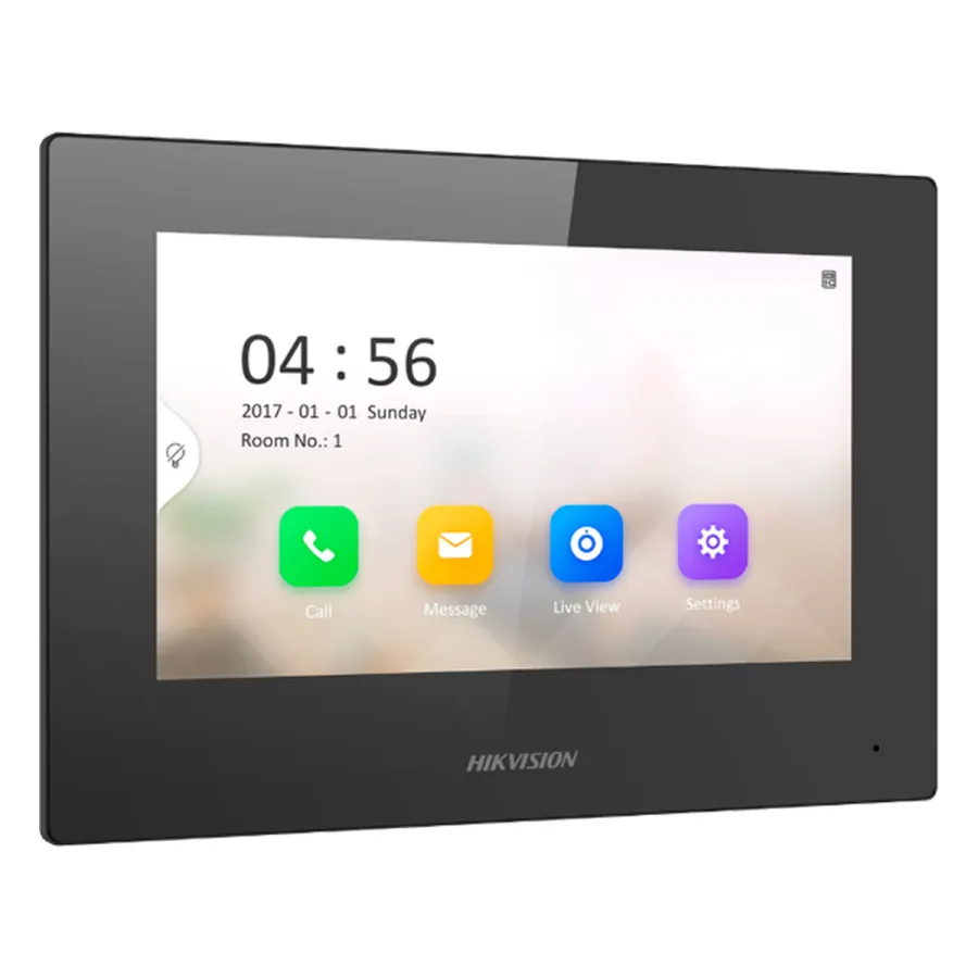 Hikvision DS-KH6320-LE1 (B) (Black) видеодомофон  7" цветной TFT LCD экран