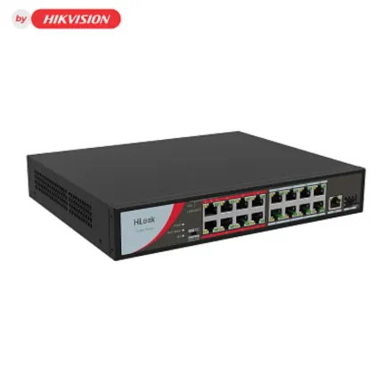 HiLook NS-0318P-130(C) Коммутатор 16-портовый неуправляемый PoE