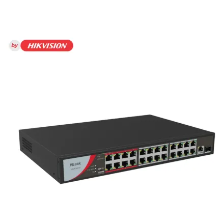 HiLook NS-0326P-230(B) Коммутатор 24-портовый неуправляемый PoE