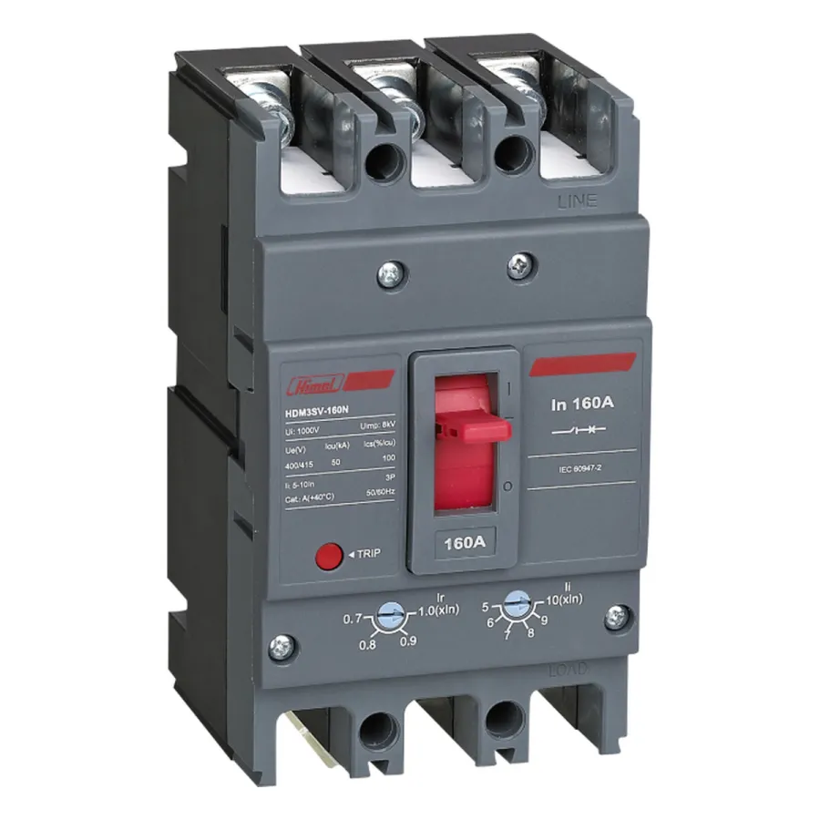 Автоматический выключатель Himel HDM3SV-160F 3P 160A 36kA с регулировкой