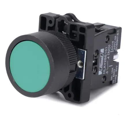 Кнопка Himel 1НО зелёная
