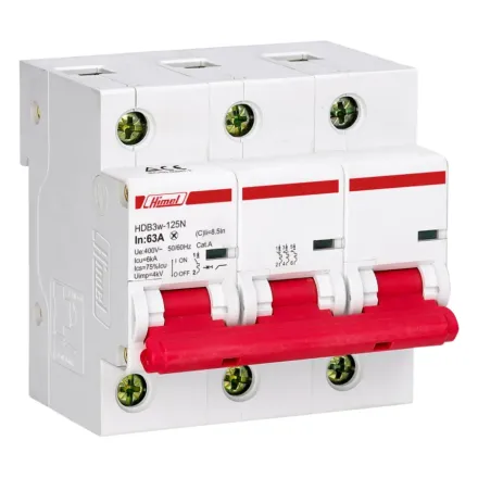 Автоматический выключатель Himel HDB3w-125 3Р 125А С 10кА