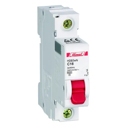 Автоматический выключатель Himel HDB3w 1Р 25А х-ка B 4,5кА