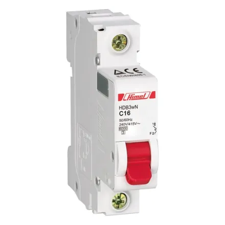 Автоматический выключатель Himel HDB3w 1Р 2А С 4,5кА