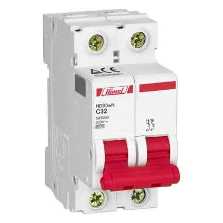 Автоматический выключатель Himel HDB3w 2Р 3А С 4,5кА