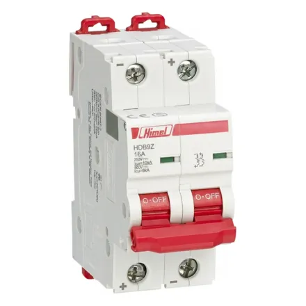 Автоматический выключатель Himel HDB9Z 2Р 4А С 500В DC