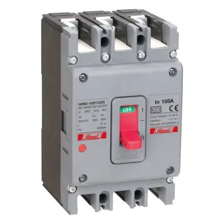 Автоматический выключатель Himel HDM3 100S/3P 80А