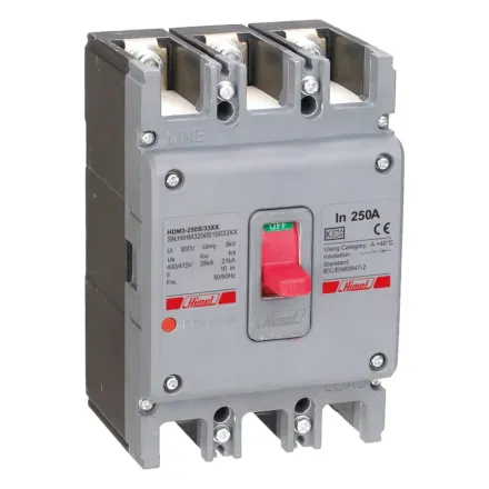 Автоматический выключатель Himel HDM3 250T/3P 250A