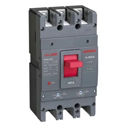 Автоматический выключатель Himel HDM3SV-630N 3P 400A 50kA с регулировкой