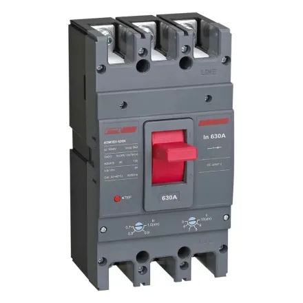 Автоматический выключатель Himel HDM3SV-630N 3P 630A 50kA с регулировкой
