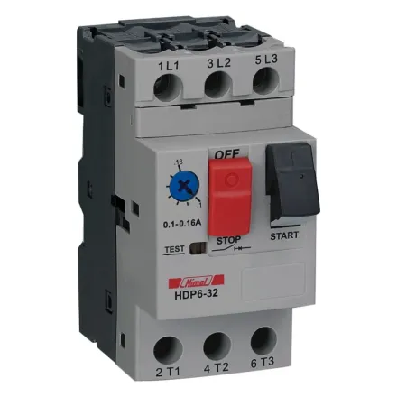 Авт. выкл. защиты двигателя Himel HDP6, 32A, 2.5..4 A