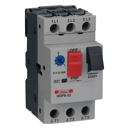 Авт. выкл. защиты двигателя Himel HDP6, 32A, 13..18 A