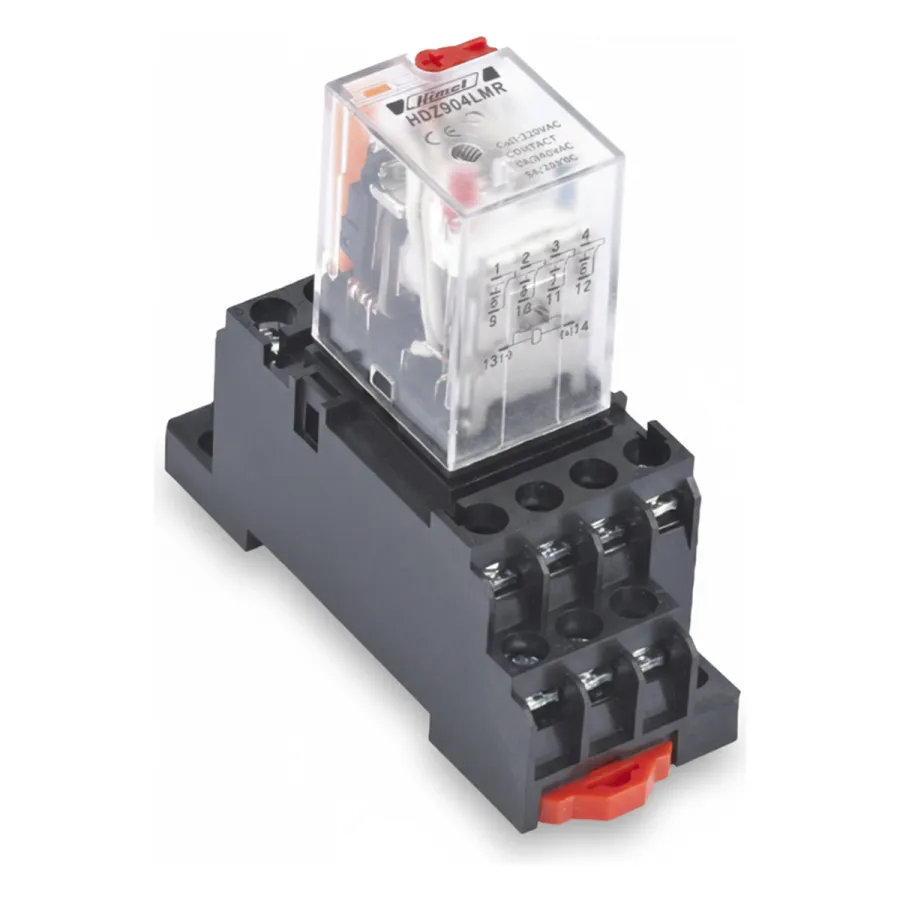 Промежуточное реле Himel HDZ9-5A 4P LED AC 230V