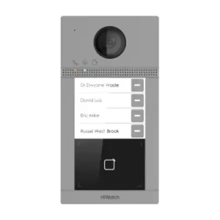 VDP-D4214W(B)/Flush IP Домофон, вызывная панель HiWatch