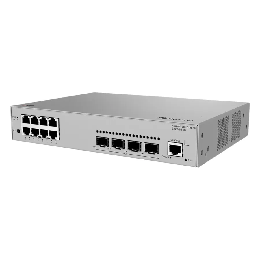 Коммутатор Huawei S220-8T4S