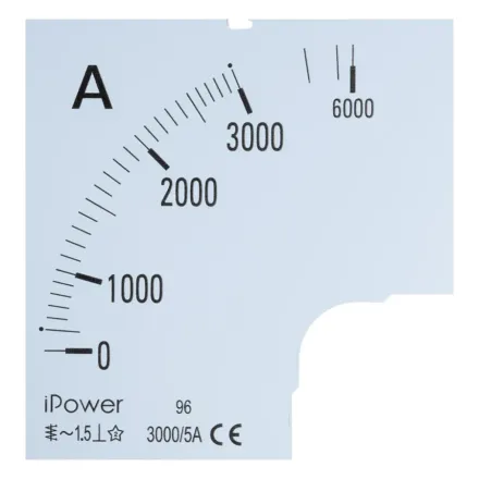 Шкала для амперметра iPower 3000/5
