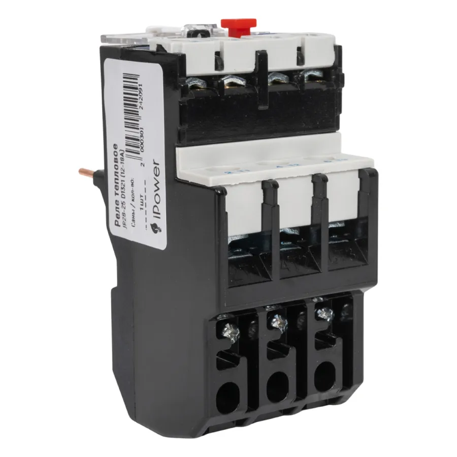 Реле тепловое iPower JR28-25 D1321 (12-18А)