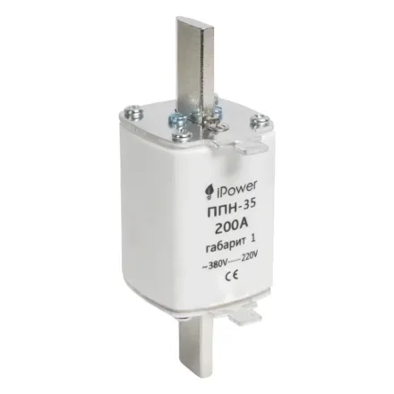 Предохранитель плавкий iPower ППН-35 200А габарит 1