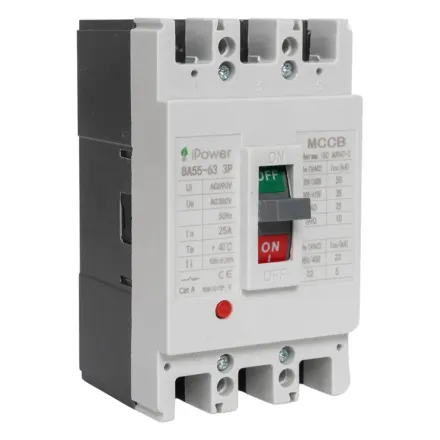 Автоматический выключатель iPower ВА55-63 3P 25A