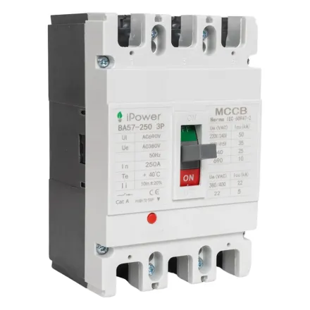 Автоматический выключатель iPower ВА57-250 3P 250A