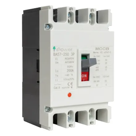 Автоматический выключатель iPower ВА57-250 3P 200A