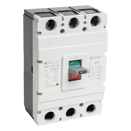 Автоматический выключатель iPower ВА57-630 3P 500A