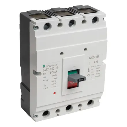Автоматический выключатель iPower ВА57-800 3P 800A
