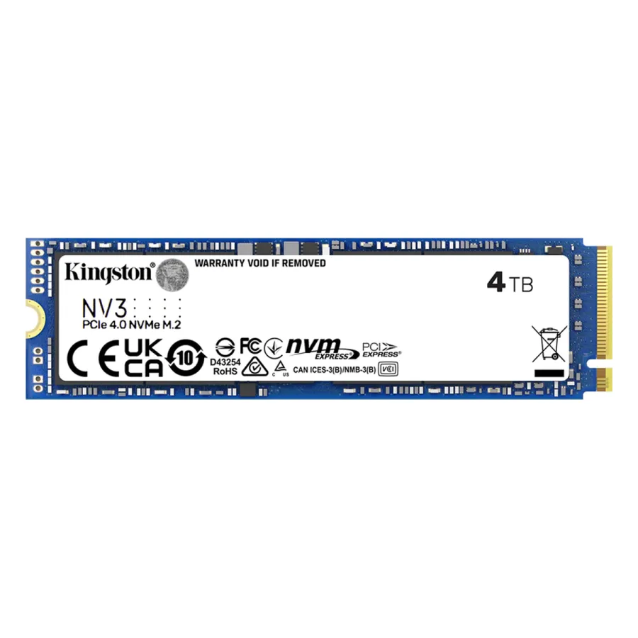 Твердотельный накопитель SSD Kingston NV3 SNV3S/4000G M.2 NVMe PCIe 4.0x4