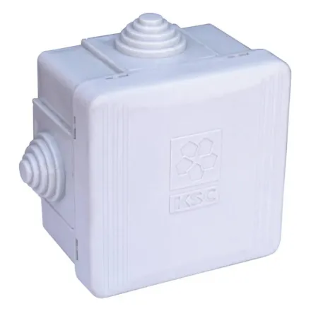 Коробка распаячная KSC 11-302 65х65х40 для открытого монтажа IP55