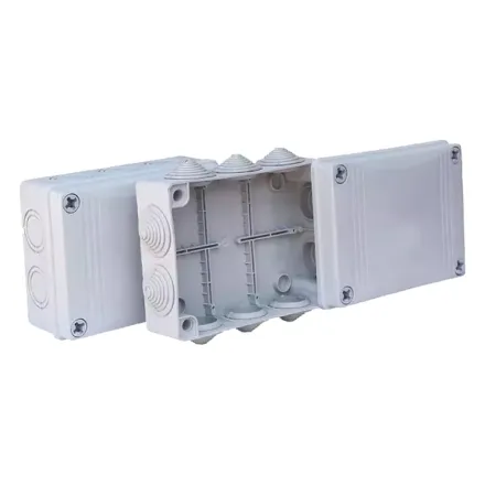 Коробка распаячная KSC 11-307 110х150х50 для открытого монтажа с резиновыми вводами IP55