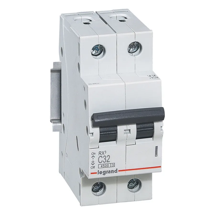 Автоматический выключатель Legrand 419700 2П C 32A RX3 4,5kA
