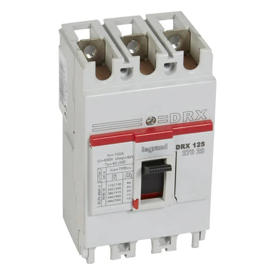 Legrand 100A DRX125 20kA — автоматика және қорғаныс