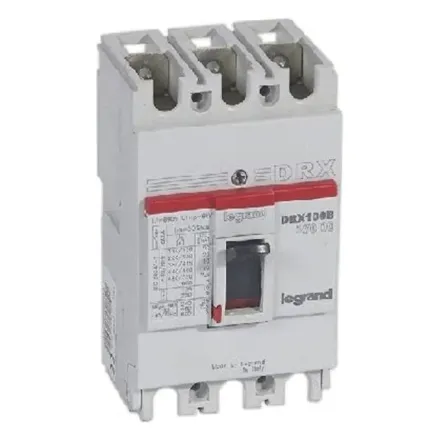 Автоматический выключатель Legrand 27039 3П 63A DRX125 10kA термомагнитный