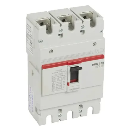 Автоматический выключатель Legrand 27105 3П 250A DRX250 18kA термомагнитный