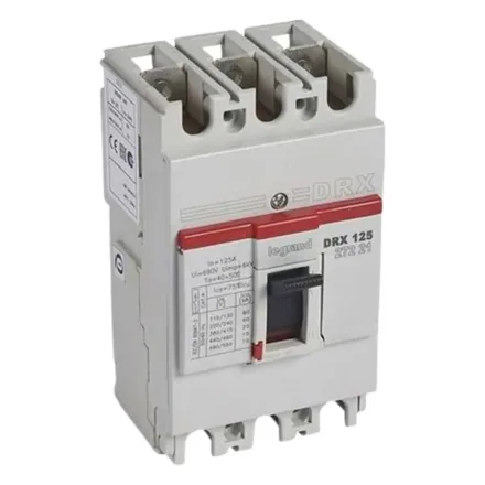 Автоматический выключатель Legrand 27221 3П 125A DRX125 20kA термомагнитный